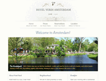Tablet Screenshot of hotelverdi.nl